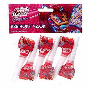 Набор из 6 язычков-гудков «Винкс» (Веселый Праздник, IAZ-WX-06sim)